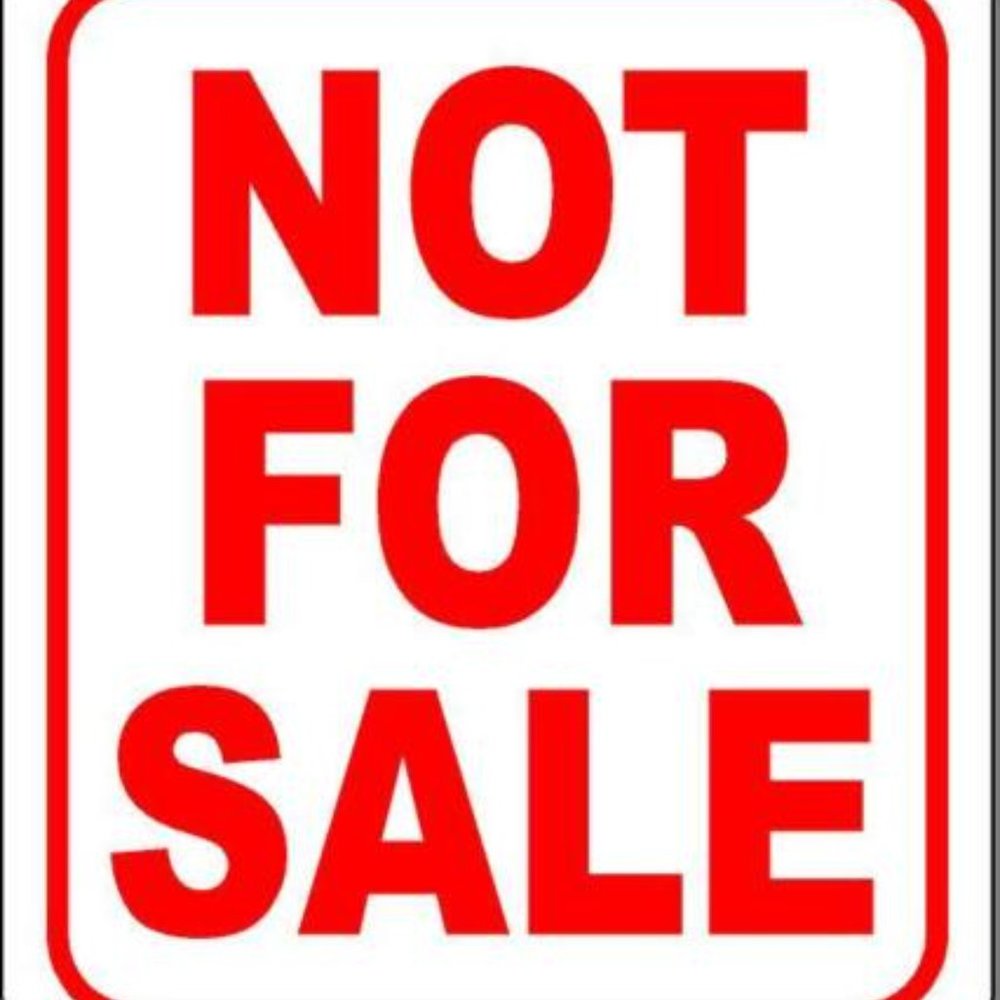 Not for Sale